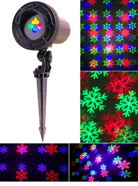 Новогодняя цветомузыка SUPERMAX GARDEN Snow RGB