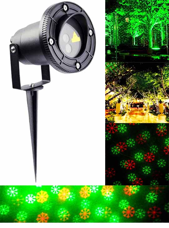 Новогодняя цветомузыка SUPERMAX GARDEN Snow RG